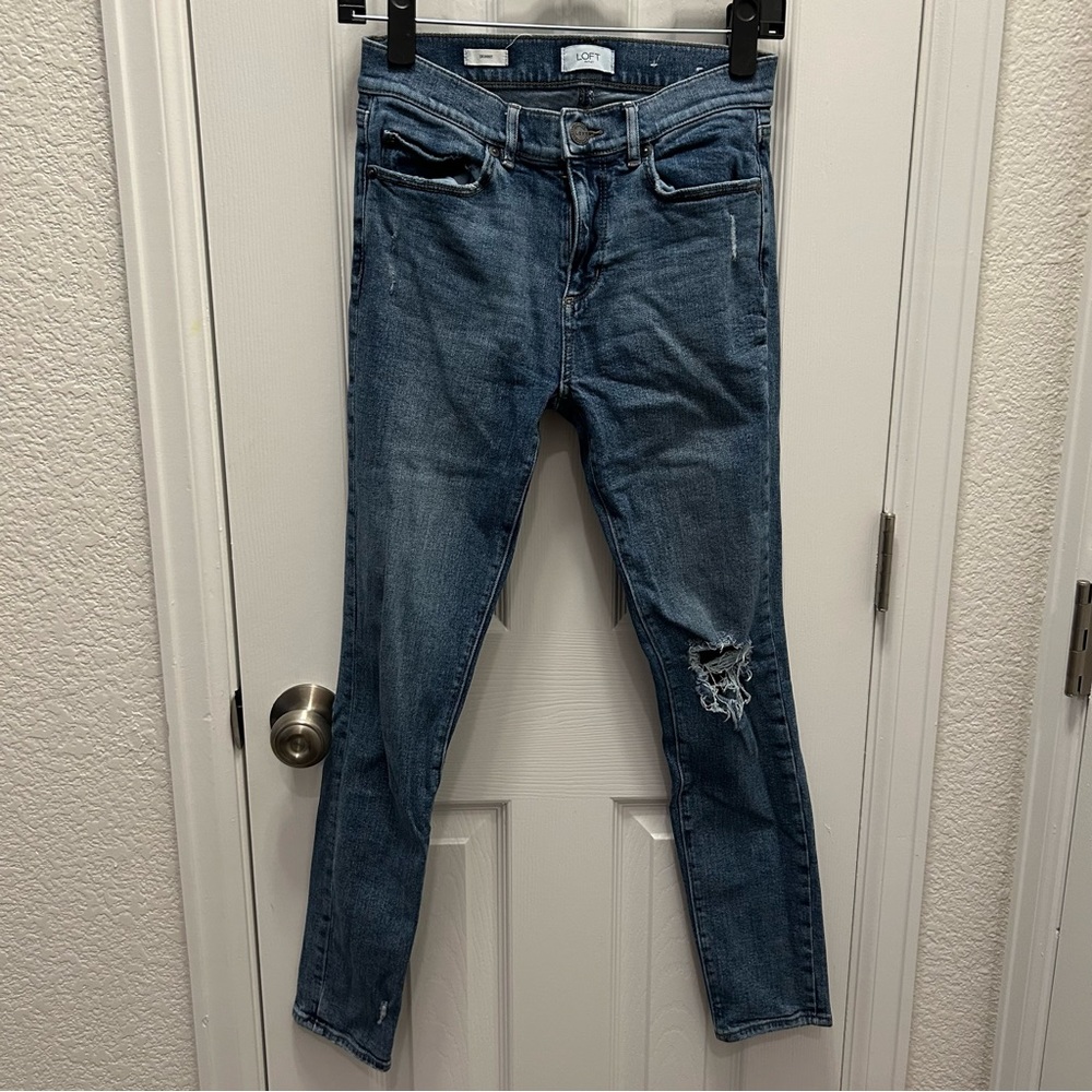 Ann Taylor Loft skinny jeans size 0